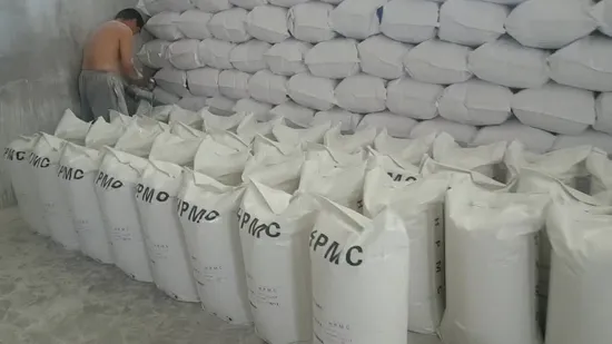 Système d'isolation pour murs extérieurs Additifs pour mortier Éther de cellulose HPMC (MHPC)